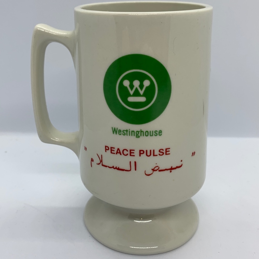 Westinghouse peace pulse mug!